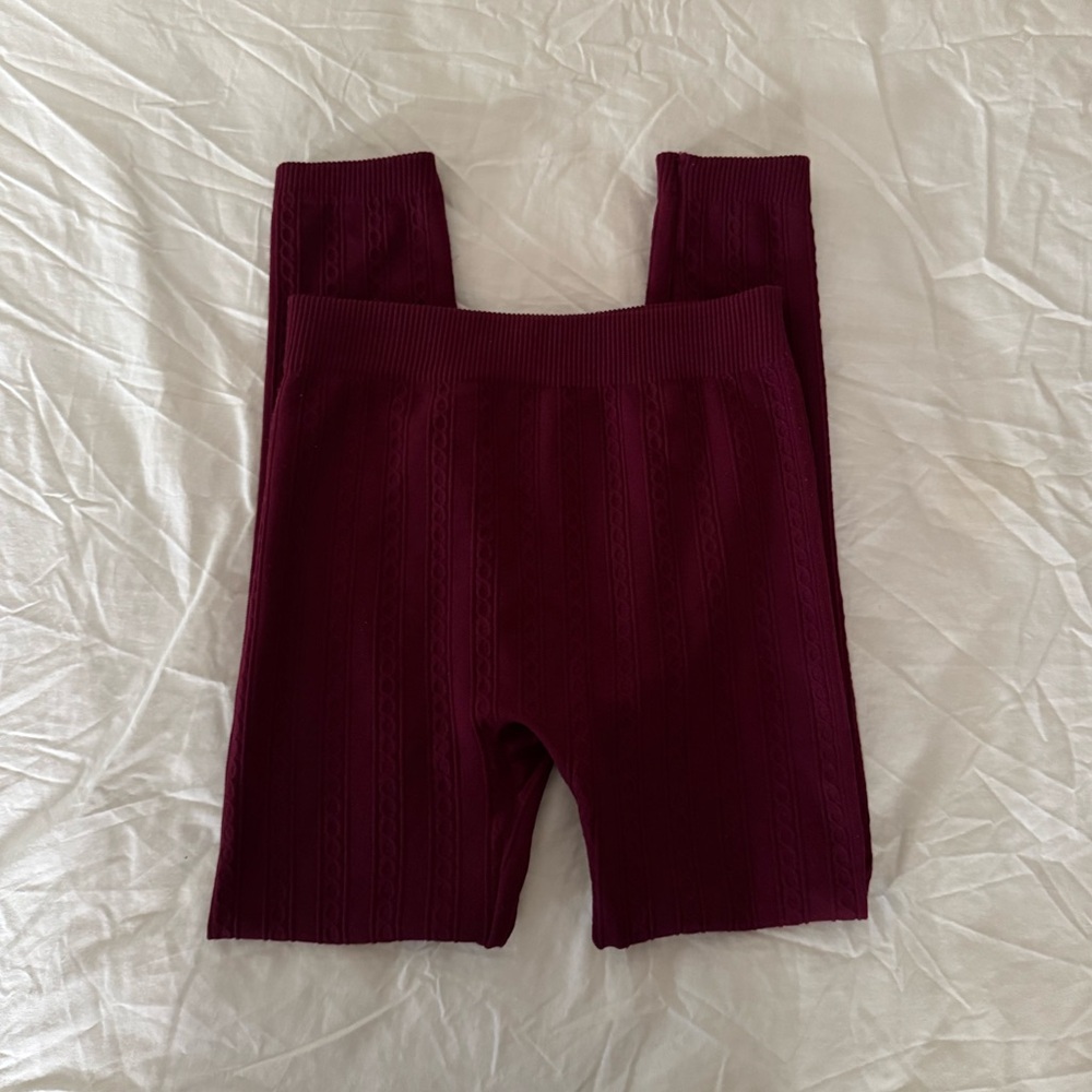Ribbed Leggings